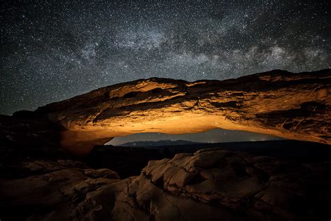 The Milky Way over Mesa Arch in Canyonlands : The Stunning Southwest: in the USA: Scott Stulberg ...