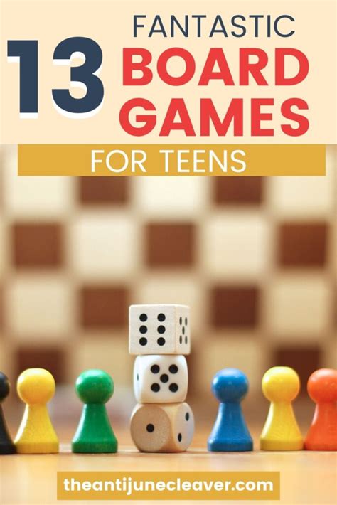 13 Fantastic Board Games for Teens | Haus of Boys