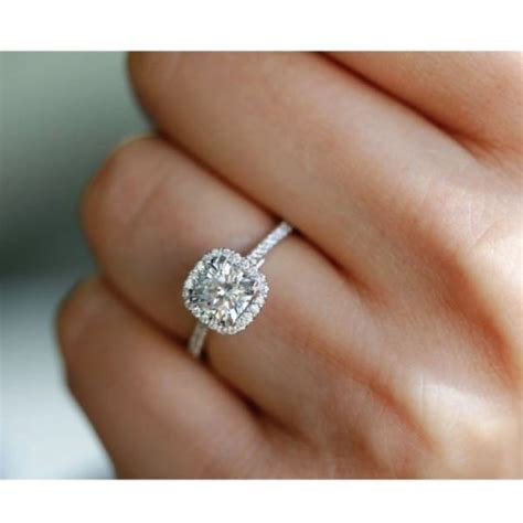 3Ct Princess Cut Diamond Three Stone Engagement Ring 14K Gold – BrideStarCo