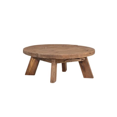 Farmhouse Round Coffee Table | Eureka Furniture