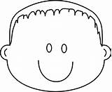 Kids Face Coloring Page At GetDrawings  Free Download sketch template