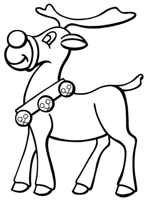 20+ Free Printable Rudolph Coloring Page - EverFreeColoring.com