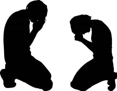 Woman Kneeling Silhouette Stock Photos, Pictures & Royalty-Free Images - iStock