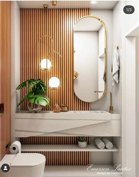 Pin by Guilherme Augusto on ArkX4- Casa LG | Wood wall bathroom ...