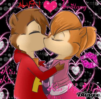 Brittany and Alvin Kiss Picture #113903830 | Blingee.com