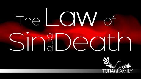 The Law of Sin and Death