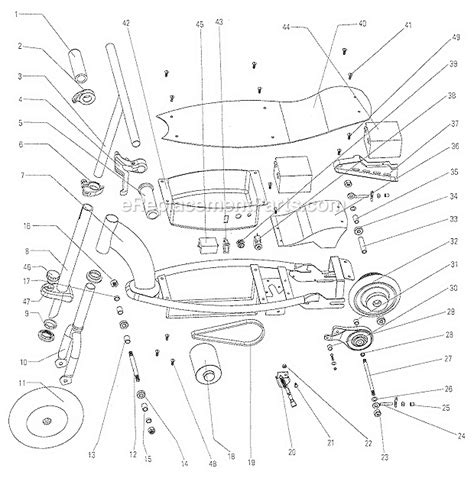 Razor E300 Rear Wheel Assembly Diagram - Wiring Diagram Pictures