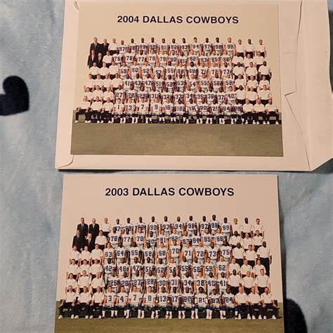 Dallas Cowboys Roster Photos - Gem