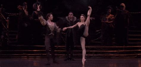 Natalia Osipova and Matthew Golding in the Black Swan pas de deux Trust Fall, Dance Project ...