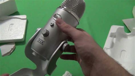 Blue Yeti Microphone unboxing Feat. Video Game Commentary test - YouTube