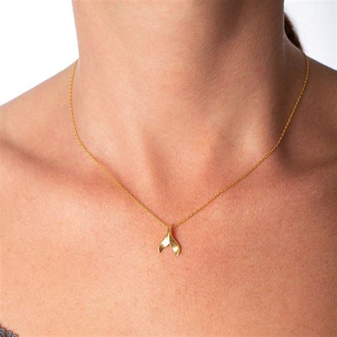 Mermaid Tail | Gold | Gold, Mermaid necklace, Silver necklaces