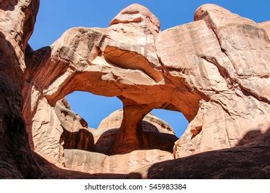 Arches Fiery Furnace Arches National Park Stock Photo 545983384 ...