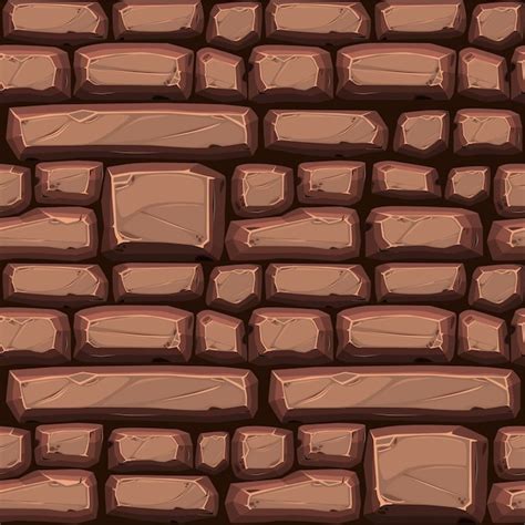 Premium Vector | Cobblestone seamless background