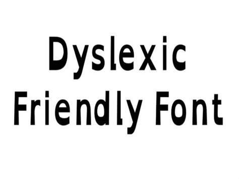 Dyslexia Font Free Download - Fonts Empire