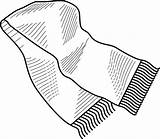 Winter Clothing Colouring Pages  Outfits Mittens sketch template