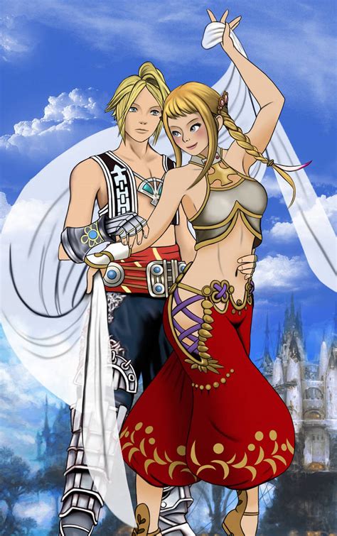 Vaan and Penelo by odinforce23 on DeviantArt