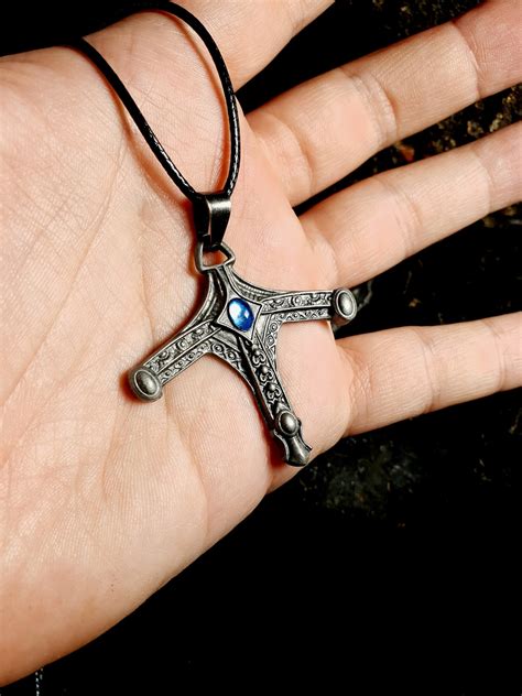 Bloodborne Necklace Sword Hunter Badge. Bloodborne Cosplay. | Etsy UK