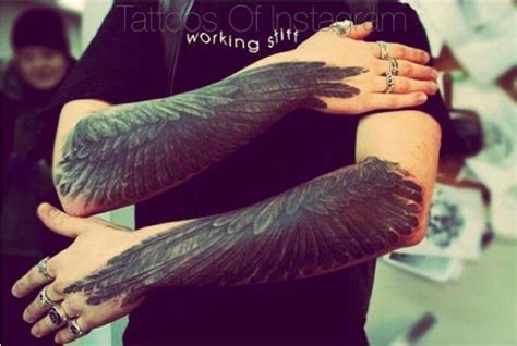 Epic raven tat | Tattoos, Wing tattoo arm, Arm tattoo