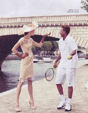 Gael Monfils Girlfriend, Wife, Shirtless, Vogue Modeling Photos ...