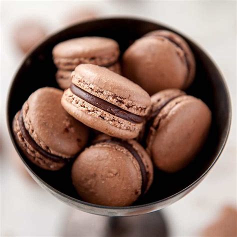 Follow this step-by-step recipe to get the perfect chocolate macaron with no hollow shells, no ...