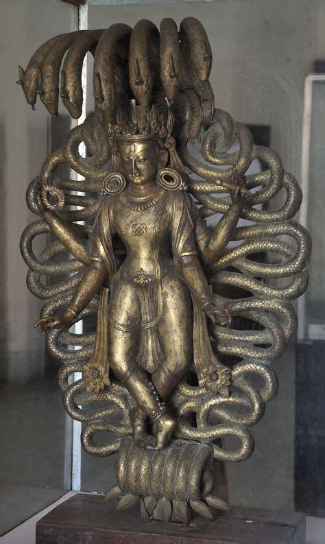 Vishnu with Shesha Naga - Bronze - Showcase 11-1 - Bronze Gallery ...