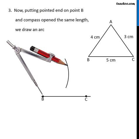 Constructing a Triangle when all 3 sides are known (SSS)