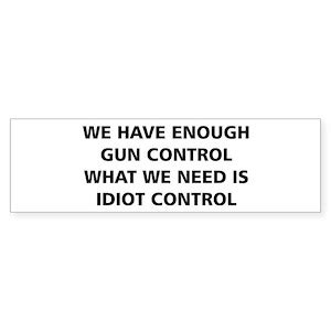 Pro Gun Bumper Stickers - CafePress