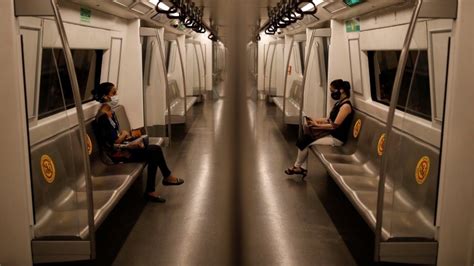 Delhi metro: India's largest subway reopens with masks and distancing ...