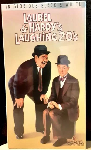 LAUREL AND HARDY'S Laughing 20's VHS Tape Black & White NEW $16.80 - PicClick