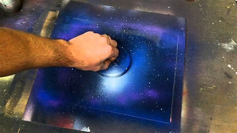 Planet Rings Tutorial / Contest | Galaxy spray paint, Galaxy painting, Spray paint art