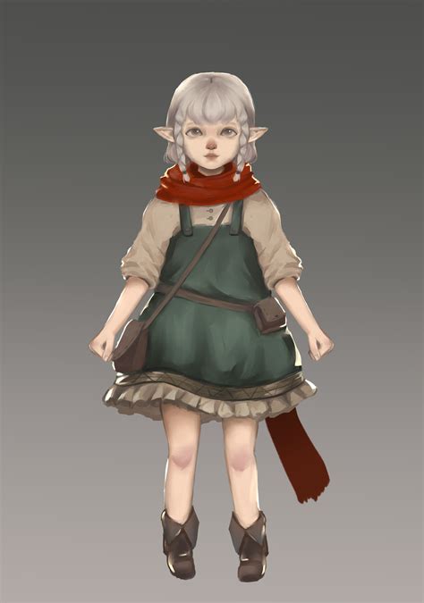 ArtStation - elf child