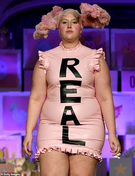 Jonathan Ross' daughter Honey leads the quirky catwalk show alongside a striking Jo Woods ...