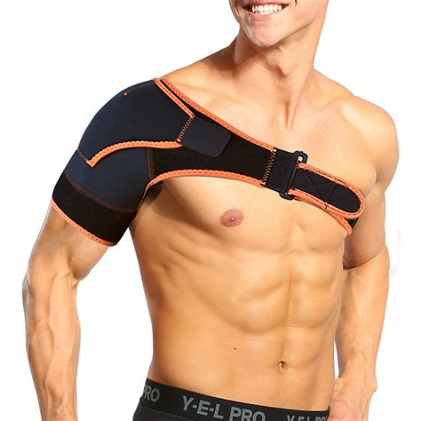 VGEBY Shoulder Stability Brace with Pressure Pad - Lightweight,Breathable Shoulder Support for ...