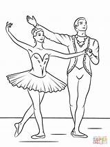 Ballet coloring Pages To Download And Print For Free sketch template