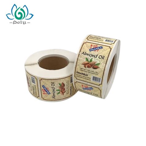 Waterproof Adhesive Food Container Labels UV Food Safe Stickers