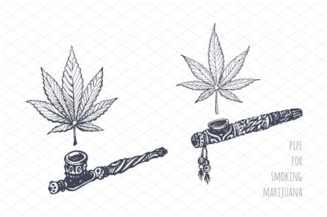 √ Simple Weed Leaf Drawing