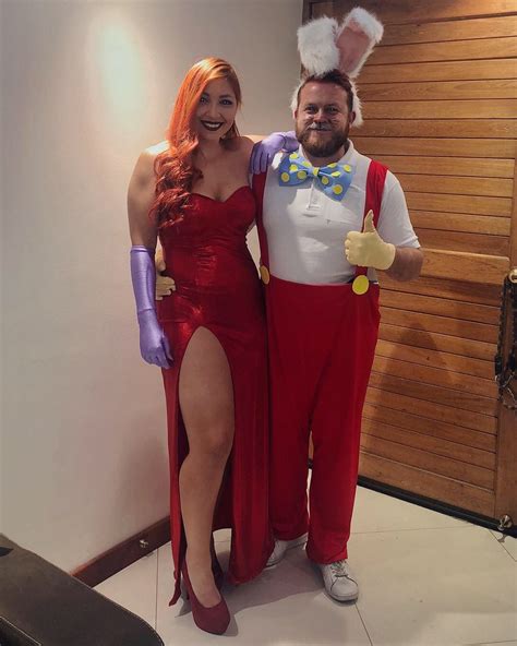 Jessica Rabbit and Roger Rabbit costume. Perfect idea for couples. | Halloween costumes redhead ...
