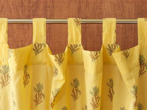 ~ Yellow Floral Summer Curtain Panel CP Waltz of the Vines Curtains & Window Treatments Home ...
