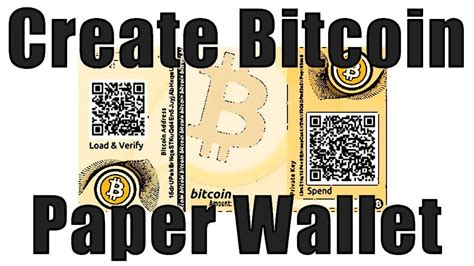 How To Make A Bitcoin Paper Wallet? - Bitcoinik