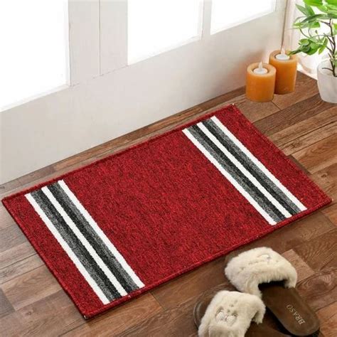 Blue RUG Cotton Bath Mats, Mat Size: 16 x 24 Inch at Rs 80/piece in ...