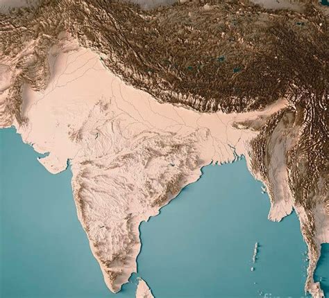 Topography of India : MapPorn | Geography map, Ancient maps, Ancient world history