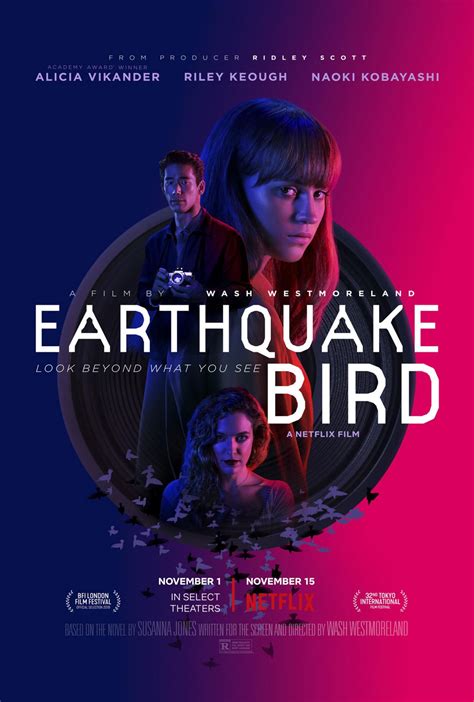 Alicia Vikander - "Earthquake Bird" Poster and Photo • CelebMafia