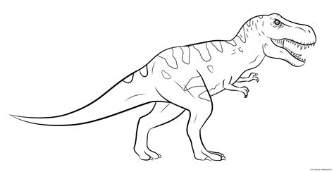 Dinosaurs – Line art illustrations