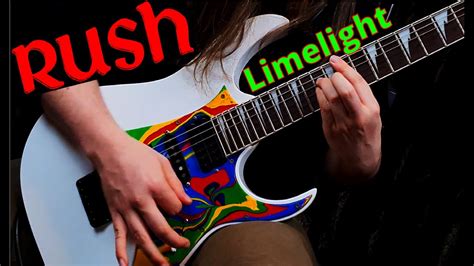 RUSH - Limelight Guitar Cover - YouTube