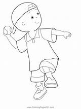 Caillou Printable Coloring Pages Free sketch template