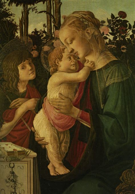 The Madonna and Child with the Infant Saint John the Baptist - Sandro Botticelli | Sandro ...