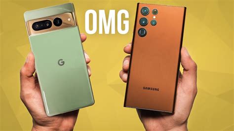 Google Pixel 7 Pro vs Samsung Galaxy S22 Ultra - DENT IN THE MATRIX 🔥 ...