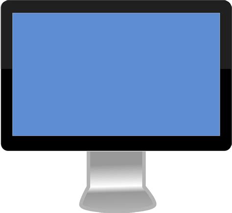 Monitor Flatscreen Widescreen · Free vector graphic on Pixabay