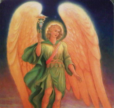 Archangel Raphael. | Archangel raphael, Angel art, Archangels