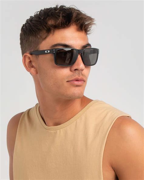 Shop Oakley Holbrook Prizm Sunglasses In Matte Black - Fast Shipping & Easy Returns - City Beach ...